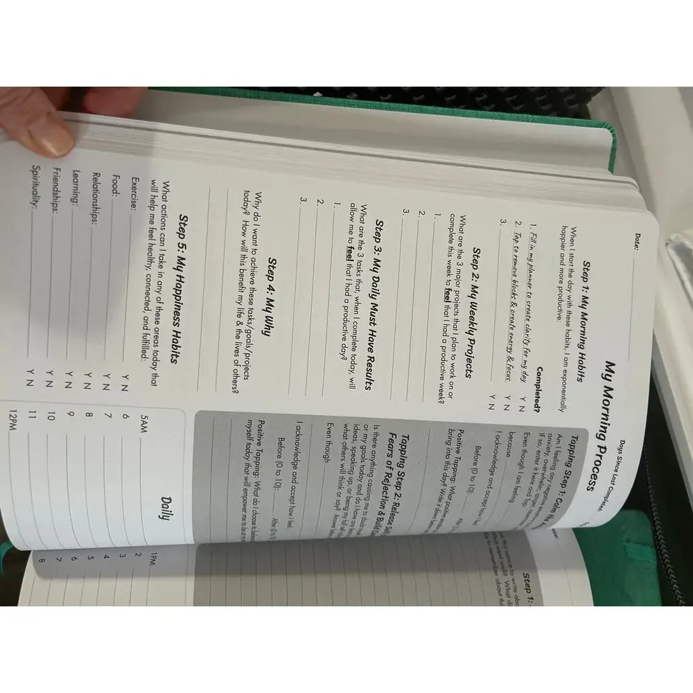 New The Tapping Solution Better Routine Nervous System Planner